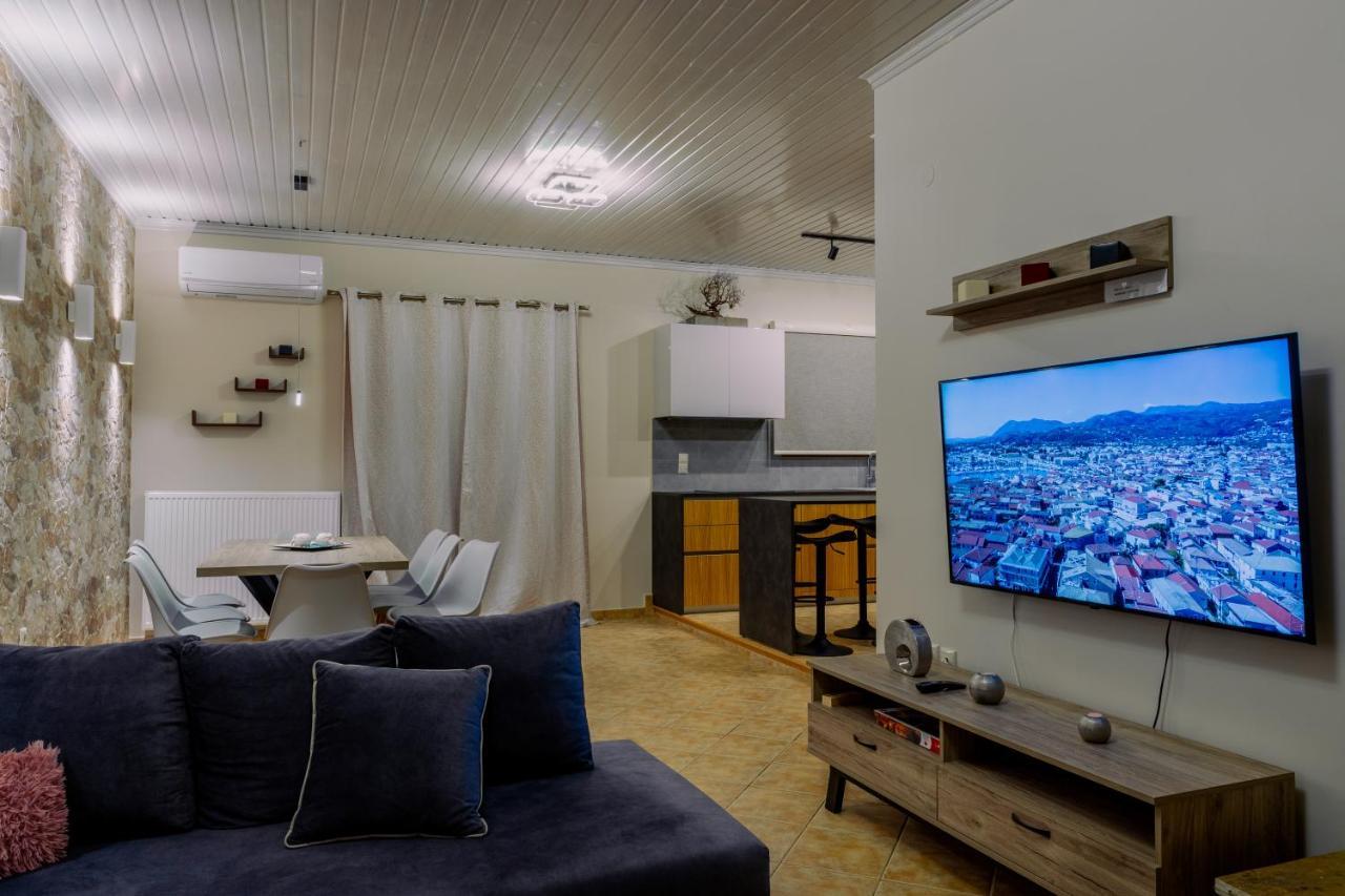 G.R luxury apartment Kalligoni Extérieur photo