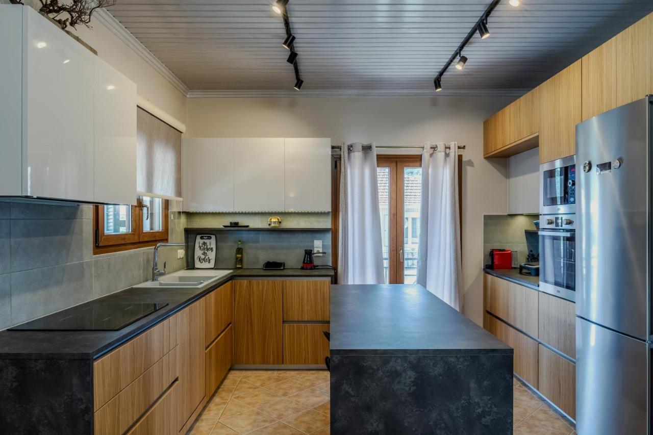 G.R luxury apartment Kalligoni Extérieur photo